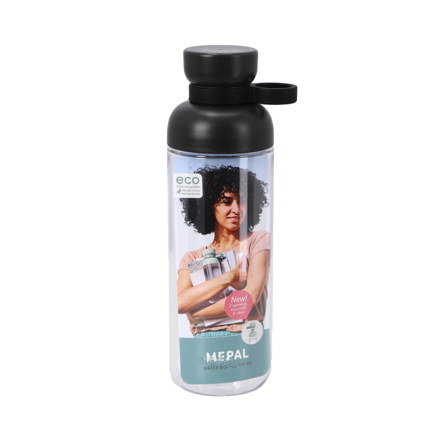 Mepal Waterfles Vita 700 Ml Nordic Black 1 Mepal Waterfles Vita 700 Ml Nordic Black