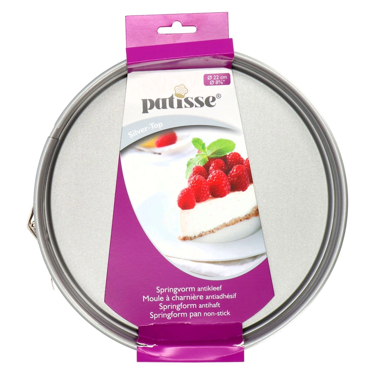 Patisse Silver-top Springvorm 22 Cm 1 Patisse Silver-top Springvorm 22 Cm