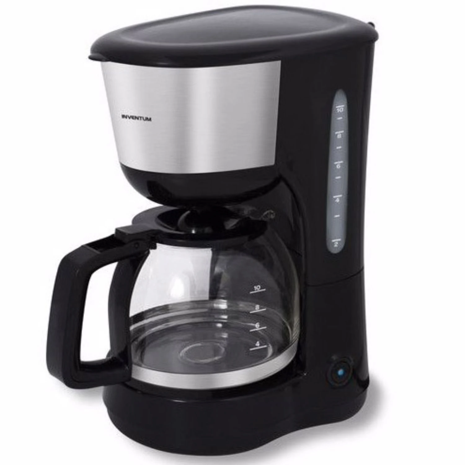 Inventum Koffiezetter 1.25l Zwart/rvs 10 Kopjes 1 Inventum Koffiezetter 1.25l Zwart/rvs 10 Kopjes