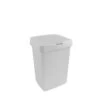 Sunware Delta Prullenbak Met Klep 25L Wit -Marskramer Verkoop 101 1310 1 2
