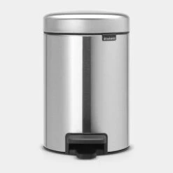 Brabantia Pedaalemmer Newicon 3L Mat Staal/ Fingerprint Proof