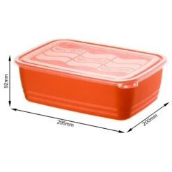 Rotho Magnetrondoos 3,7 L ECO Papaya Rood