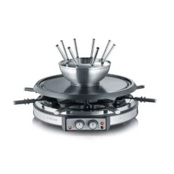 Severin Raclette Fondue & Gourmet Combinatie 8-persoons RG 2348