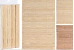 Placemat Bamboe Set 4