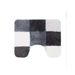 Dutch House Brest Toiletmat 60 X 50 Cm Grijs