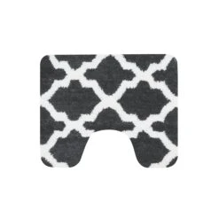 Dutch House Toulon Toiletmat 60 X 50 Cm Antraciet