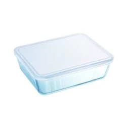 Pyrex Cook & Freeze Schaal Rechthoek 1,5L Met Vershouddeksel