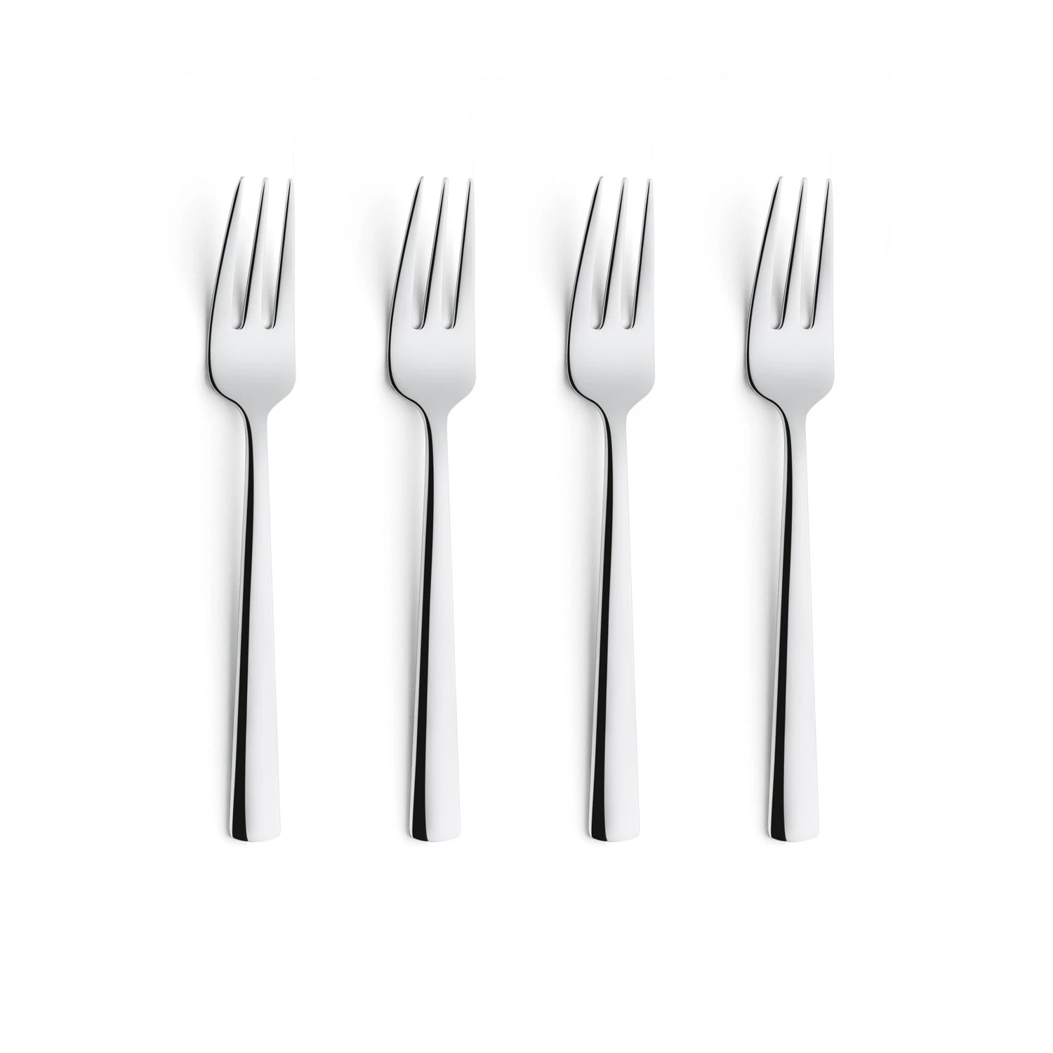 Amefa Moderno Gebaksvorken 4 Stuks 1 Amefa Moderno Gebaksvorken 4 Stuks