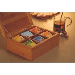 Theedoos Bamboe 5 Theedoos Bamboe -Marskramer Verkoop 101 4673 3 1