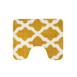 Dutch House Toulon Toiletmat 60 X 50 Cm Oker