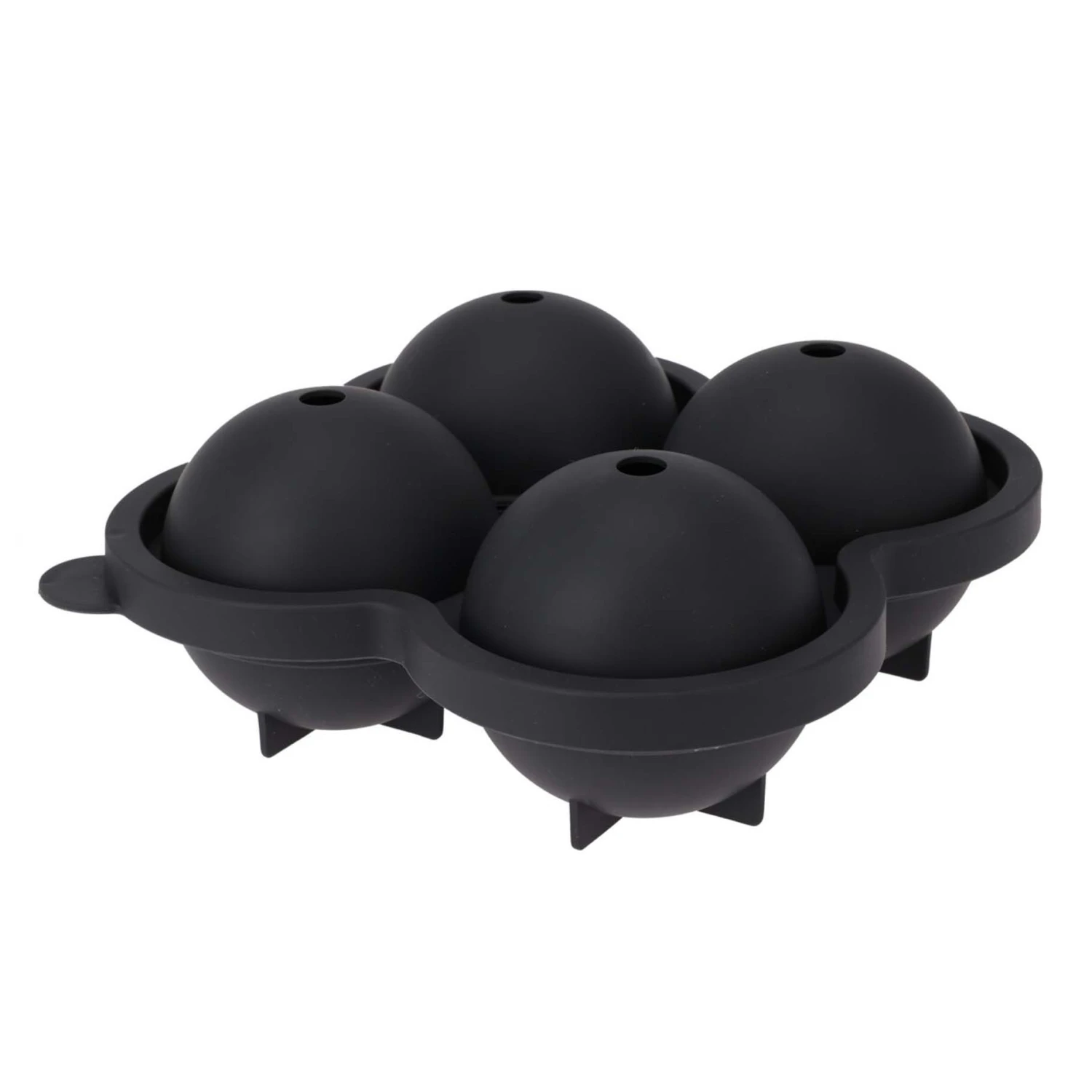 Ijsblokjesmaker Voor 4 Ijsballen Grijs 2 Ijsblokjesmaker Voor 4 Ijsballen Grijs - Afbeelding 2