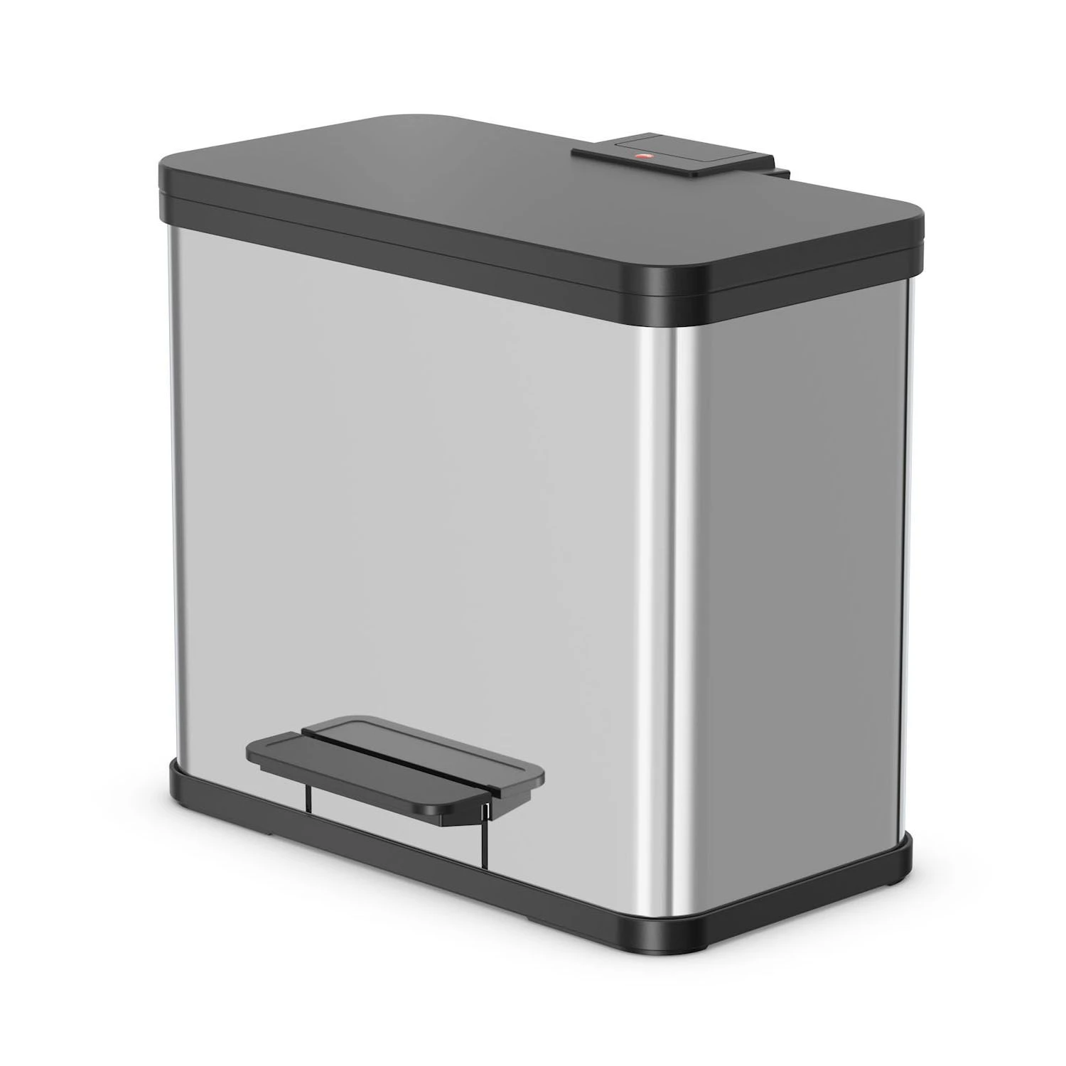 Hailo Öko Duo Plus Pedaalemmer 17X9L Rvs 1 Hailo Öko Duo Plus Pedaalemmer 17X9L Rvs