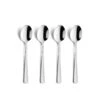 Amefa Neptune Koffielepels 4 Stuks -Marskramer Verkoop 101 6734 1 2