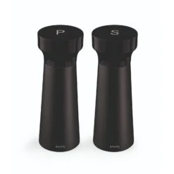 Amefa Modern Shade Peper En Zout Set 15 Cm Zwart