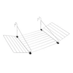 Hangdroogrek Tomado Tilburg 12m Zilvergrijs Metaltex