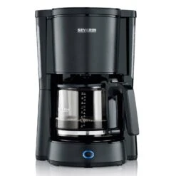 Severin Koffiezetapparaat 1000W Mat Zwart KA 9554