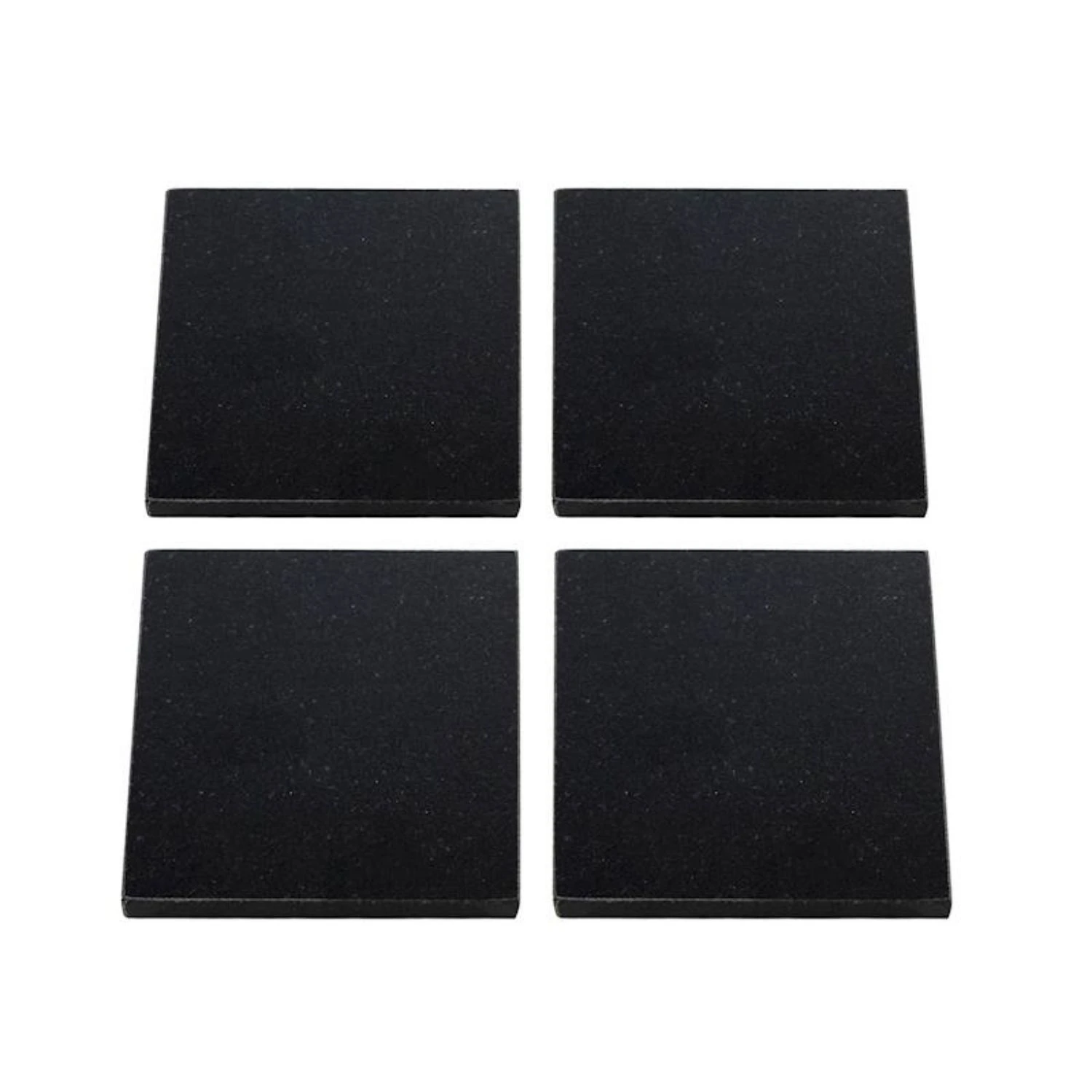 Onderzetter Graniet 10x10cm 4 Stuks 1 Onderzetter Graniet 10x10cm 4 Stuks