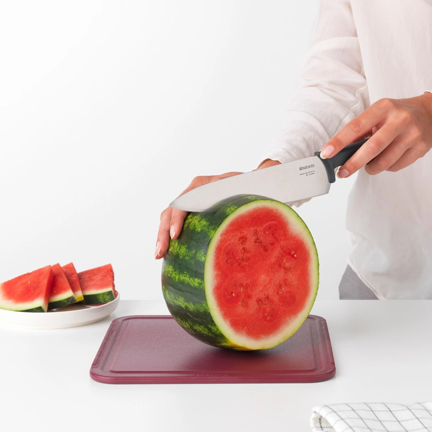 Brabantia Koksmes Tasty+ Donkergrijs 2 Brabantia Koksmes Tasty+ Donkergrijs - Afbeelding 2