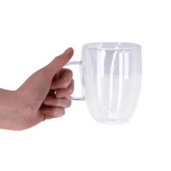 Mok Dubbelwandig 350ml Set Van 2 Met Handgreep 7 Mok Dubbelwandig 350ml Set Van 2 Met Handgreep -Marskramer Verkoop 102 1203 5