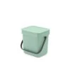 Brabantia Afvalbakje Sort & Go 3L Jade Green 2 Brabantia Afvalbakje Sort & Go 3L Jade Green -Marskramer Verkoop 102 1683 1
