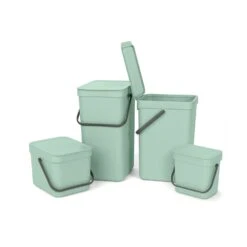 Brabantia Afvalbakje Sort & Go 3L Jade Green 7 Brabantia Afvalbakje Sort & Go 3L Jade Green -Marskramer Verkoop 102 1683 3 1