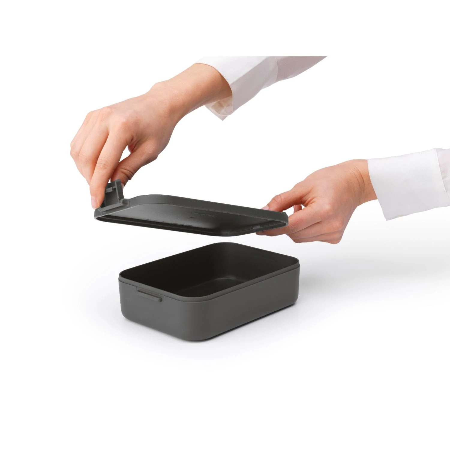 Brabantia Lunchbox Make & Take Medium Donkergrijs 3 Brabantia Lunchbox Make & Take Medium Donkergrijs - Afbeelding 3