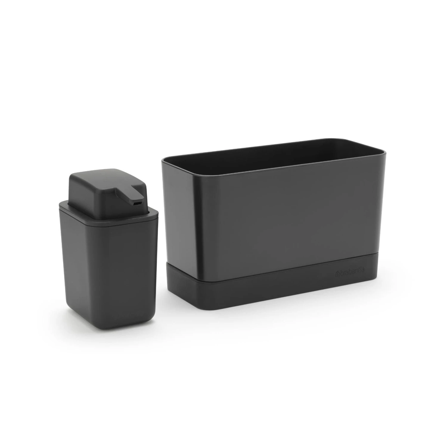 Brabantia SinkSide Aanrecht Organiser Set DarkGrey 1 Brabantia SinkSide Aanrecht Organiser Set DarkGrey