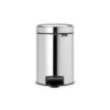 Brabantia Pedaalemmer Newicon 3L Brilliant Staal 8 Brabantia Pedaalemmer Newicon 3L Brilliant Staal -Marskramer Verkoop 102 3147 1