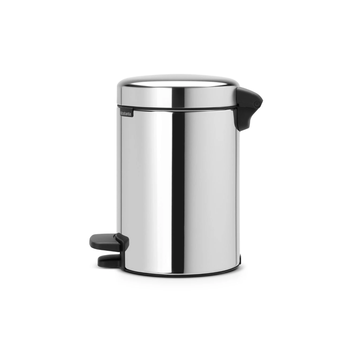Brabantia Pedaalemmer Newicon 3L Brilliant Staal 2 Brabantia Pedaalemmer Newicon 3L Brilliant Staal - Afbeelding 2