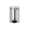 Brabantia NewIcon Pedaalemmer, 3L - Matt Steel -Marskramer Verkoop 102 3222 1