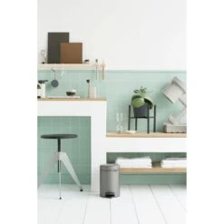 Brabantia Pedaalemmer Newicon 3L Platinum 9 Brabantia Pedaalemmer Newicon 3L Platinum -Marskramer Verkoop 102 3246 5 1