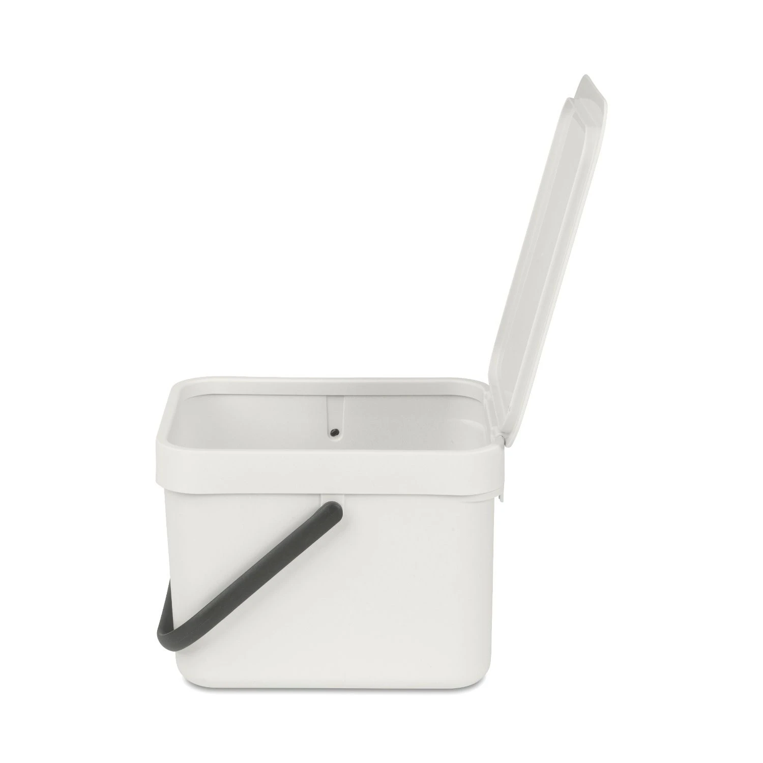 Brabantia Afvalemmer Sort & Go 6L Light Grey 2 Brabantia Afvalemmer Sort & Go 6L Light Grey - Afbeelding 2