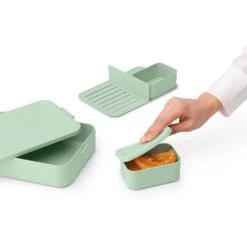 Brabantia Bento Lunchbox Make & Take Groot Jade Groen 10 Brabantia Bento Lunchbox Make & Take Groot Jade Groen -Marskramer Verkoop 102 3527 5 1