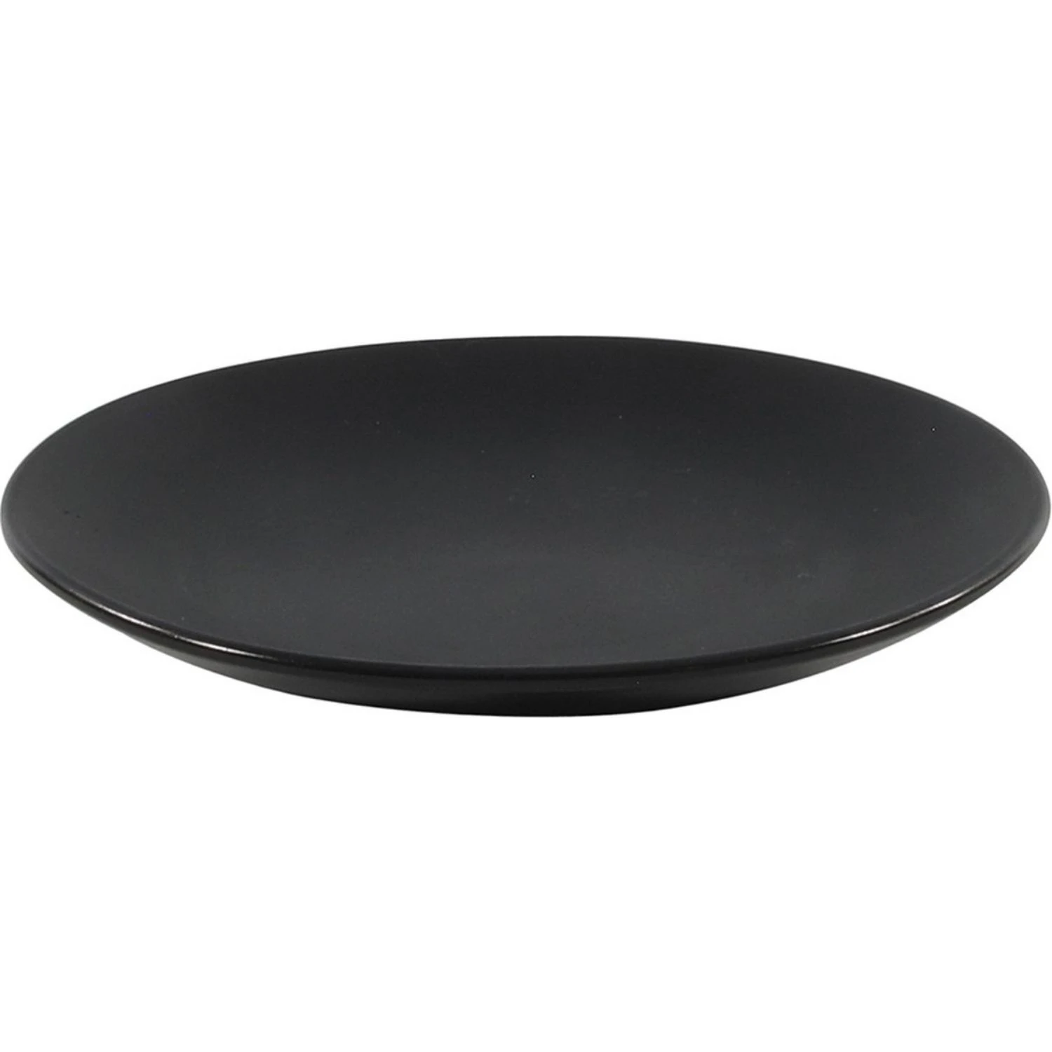 Bord 21cm Mat Zwart 1 Bord 21cm Mat Zwart