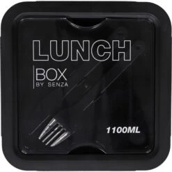 Senza Lunch Box 1100 Ml Tarwestro Zwart -Marskramer Verkoop 102 4460 5 1