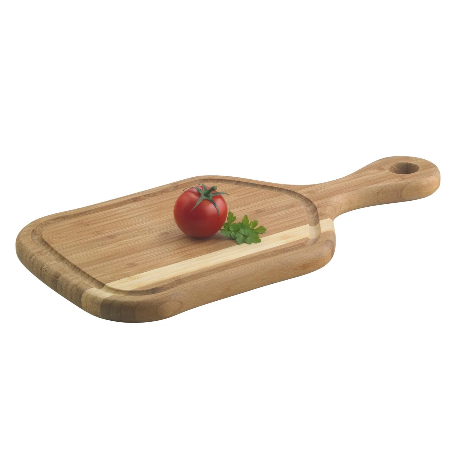 Bamboo Snijplank Paddle 38x19x2 Cm 4 Bamboo Snijplank Paddle 38x19x2 Cm - Afbeelding 4