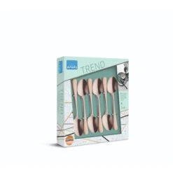 Amefa Theelepels Copper 6 Stuks