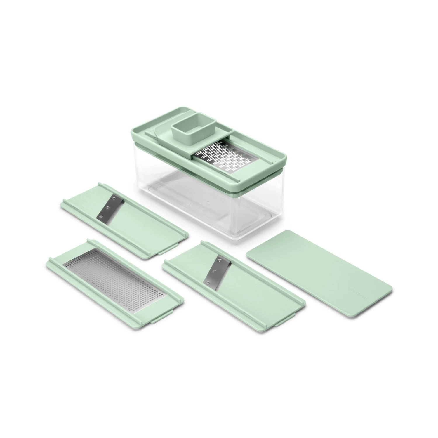 Brabantia Tasty+ Mandoline Set Jade Green 1 Brabantia Tasty+ Mandoline Set Jade Green