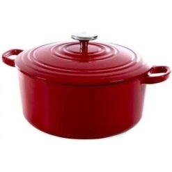 BK Bourgogne Braadpan Ø28 Cm Chili Red -Marskramer Verkoop 102 4571 1 3
