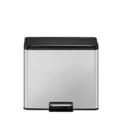 EKO Essential Recycling Pedaalemmer 3 X 9 Liter Mat RVS -Marskramer Verkoop 102 4675 3 1