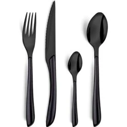 Amefa Bestekset Lumino 6 Delig Zwart