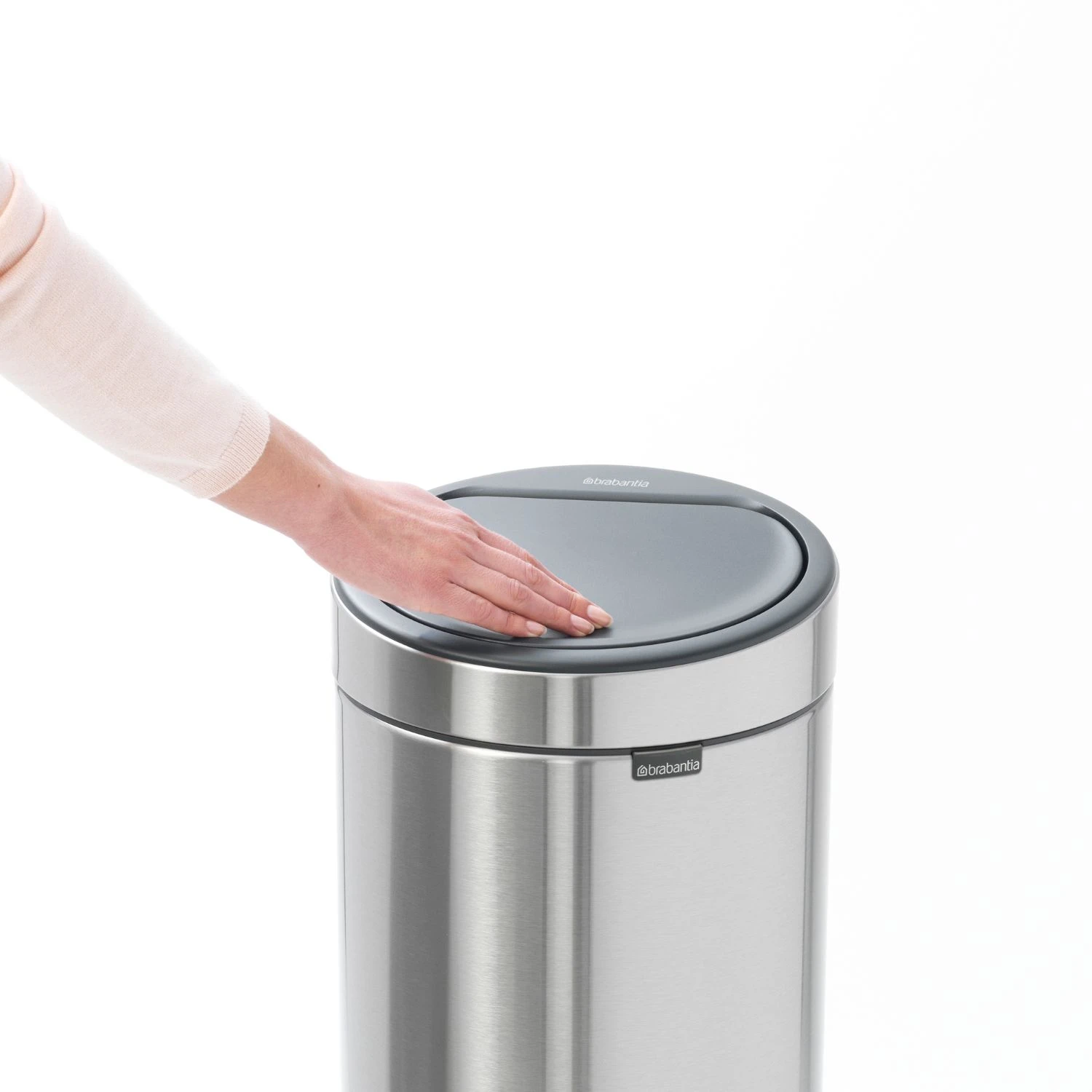 Brabantia Afvalemmer Touch Bin 30L Mat Staal 3 Brabantia Afvalemmer Touch Bin 30L Mat Staal - Afbeelding 3