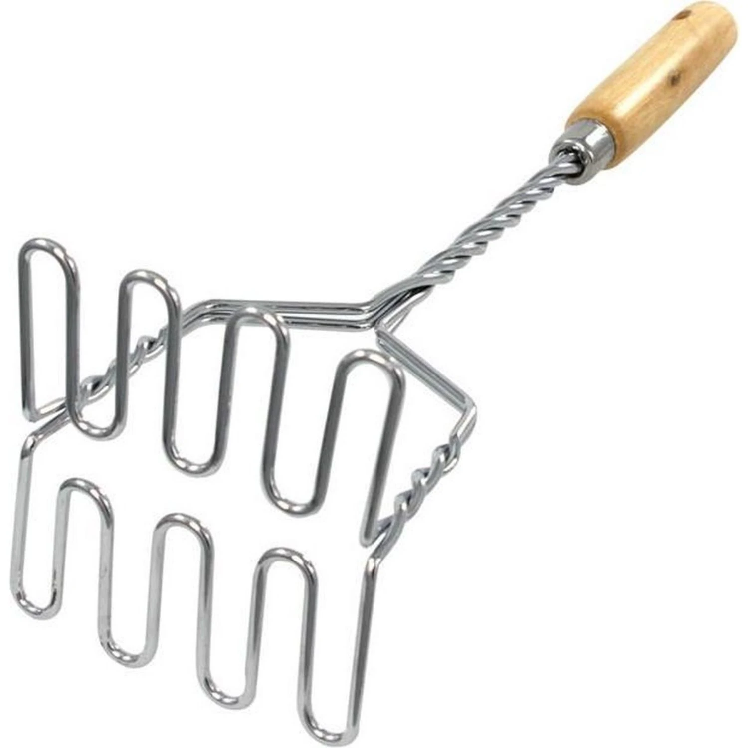 Aardappelstamper Houten Handgreep 3 Aardappelstamper Houten Handgreep - Afbeelding 3