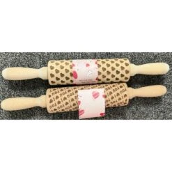 Deegroller Rubber Hout Hart Love Assorti -Marskramer Verkoop 102 6151 5 1