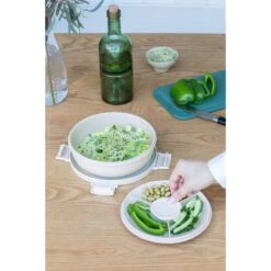 Brabantia Salade Lunchkom Make & Take 1,3L Lichtgrijs -Marskramer Verkoop 102 6368 6 1