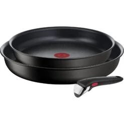 Tefal Koekenpan Set 3-delig ( 24/28cm + Handgreep)