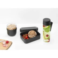 Brabantia Ontbijt En Lunchset Make & Take Dark Gre Dark Grey -Marskramer Verkoop 102 6740 3 1