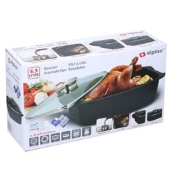 Alpina Braadslee 5.5L 39.5x22.5x10.8c -Marskramer Verkoop 102 6918 3