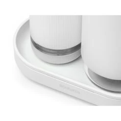 Brabantia SinkStyle Zeepdispenser Set - Mineral Fresh White 9 Brabantia SinkStyle Zeepdispenser Set - Mineral Fresh White -Marskramer Verkoop 102 7967 4 1