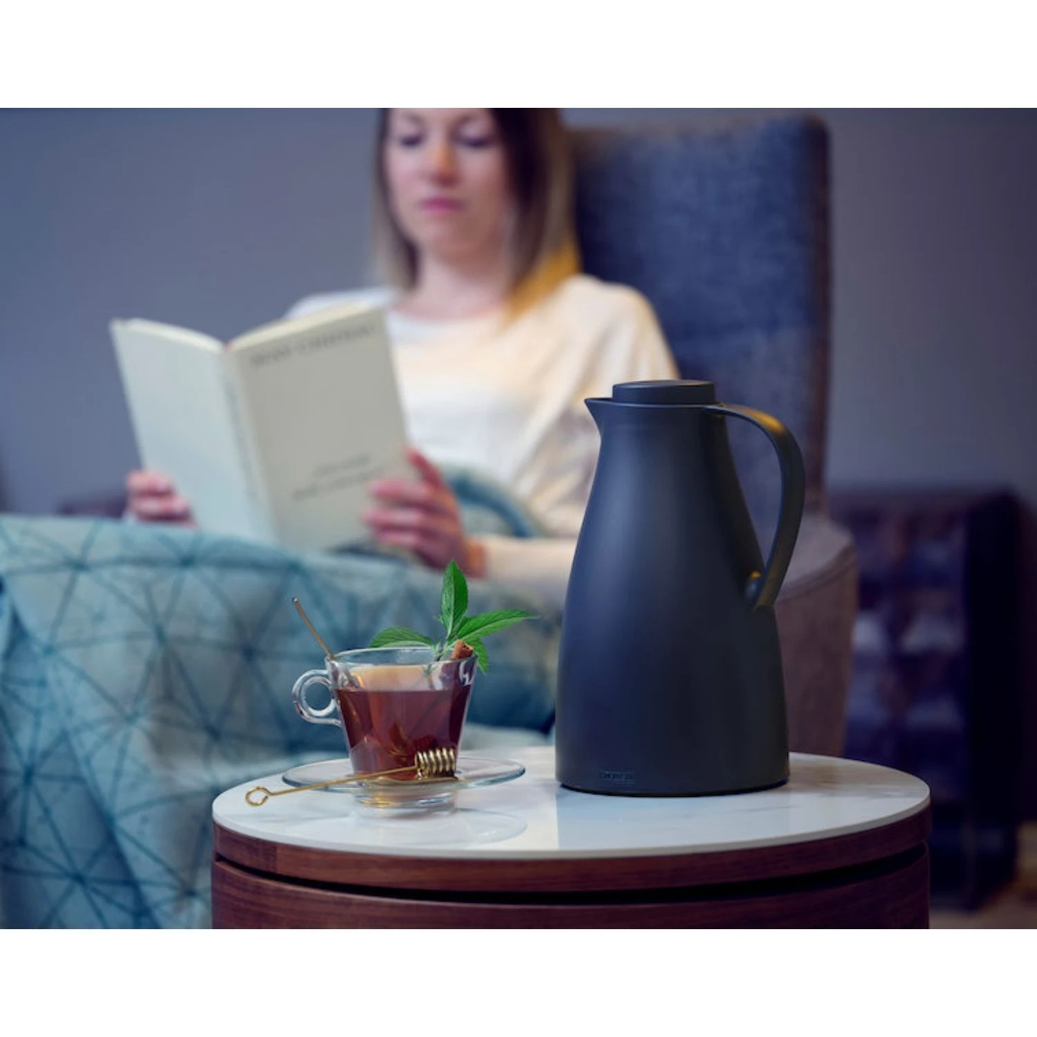 Leifheit Isoleerkan Harmonic 1L Donkerblauw 5 Leifheit Isoleerkan Harmonic 1L Donkerblauw - Afbeelding 5